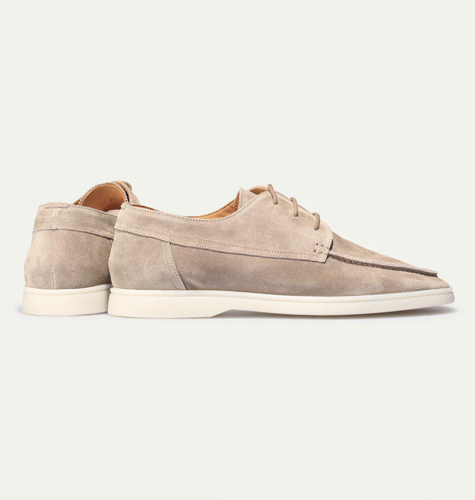 Gustavo | Men's Casual Loafers with Laces | Round Toe Design
