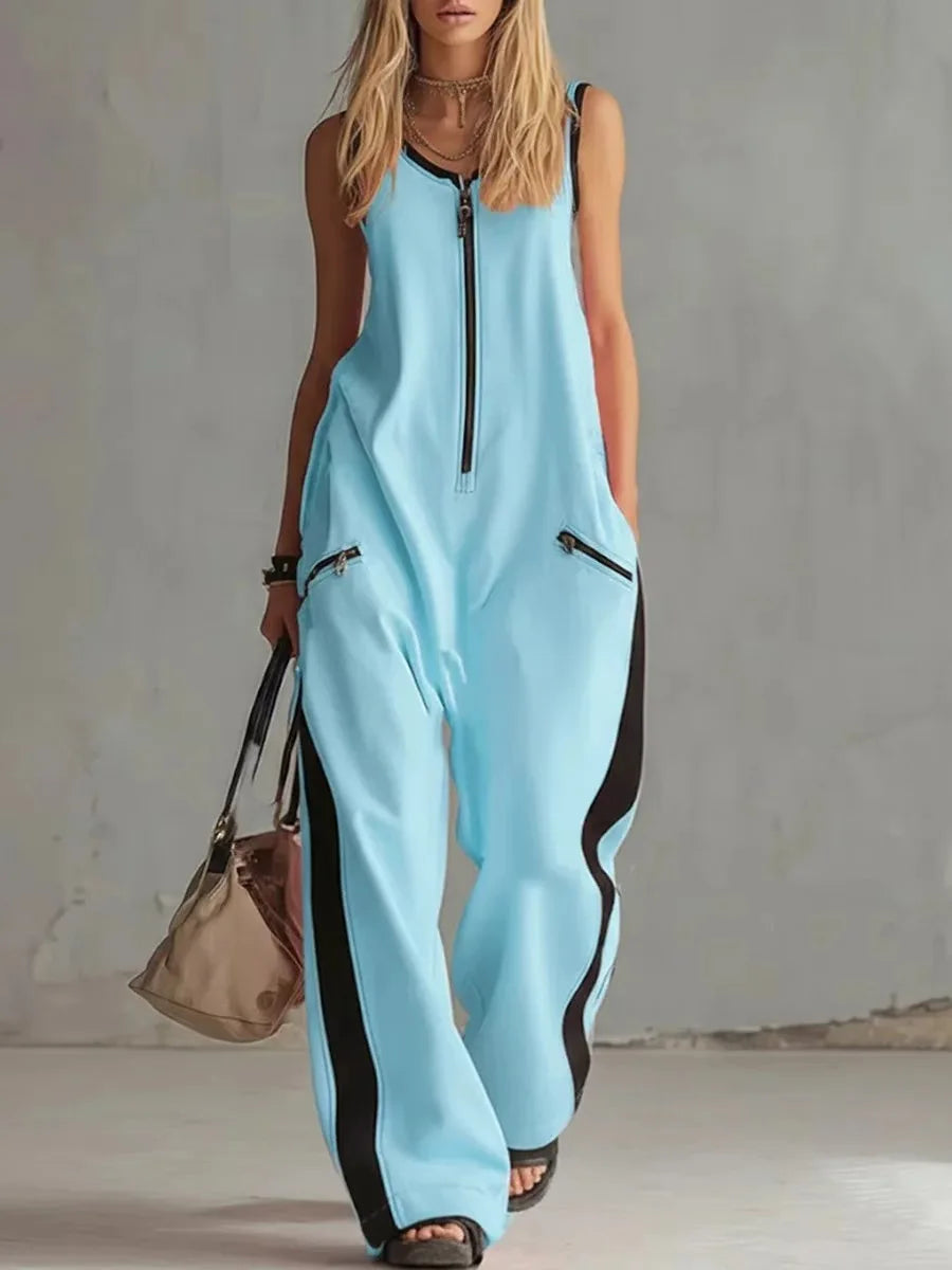Blake | Women's Loose Fit Utility Jumpsuit-Omni Prime Goods
