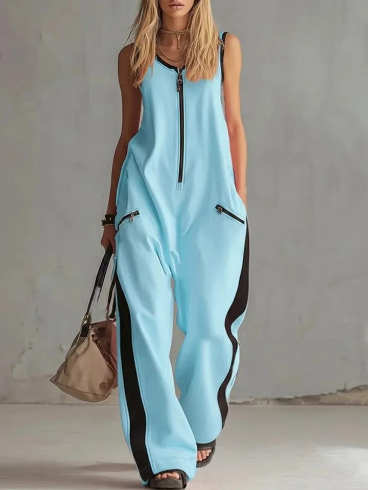 Blake | Women's Loose Fit Utility Jumpsuit-Omni Prime Goods