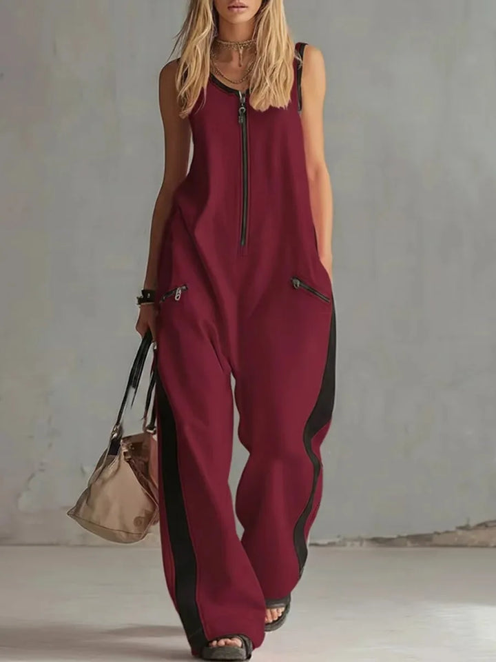 Blake | Women's Loose Fit Utility Jumpsuit-Omni Prime Goods