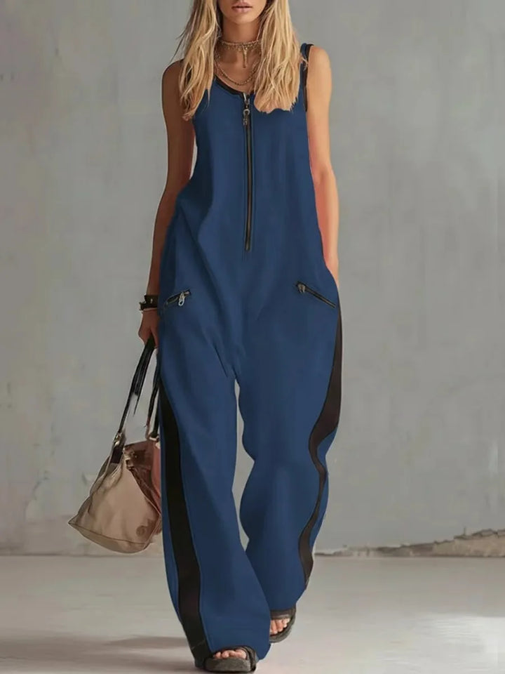 Blake | Women's Loose Fit Utility Jumpsuit-Omni Prime Goods