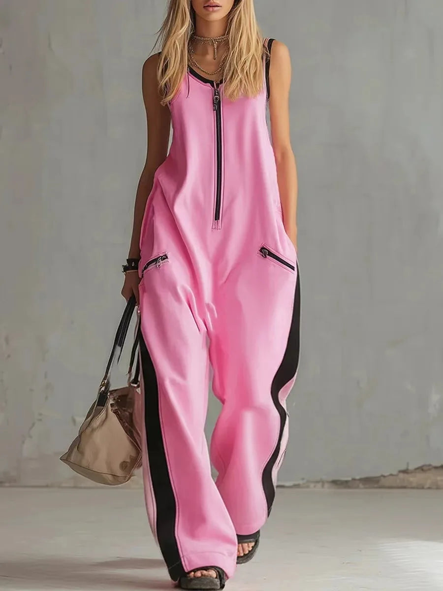 Blake | Women's Loose Fit Utility Jumpsuit-Omni Prime Goods