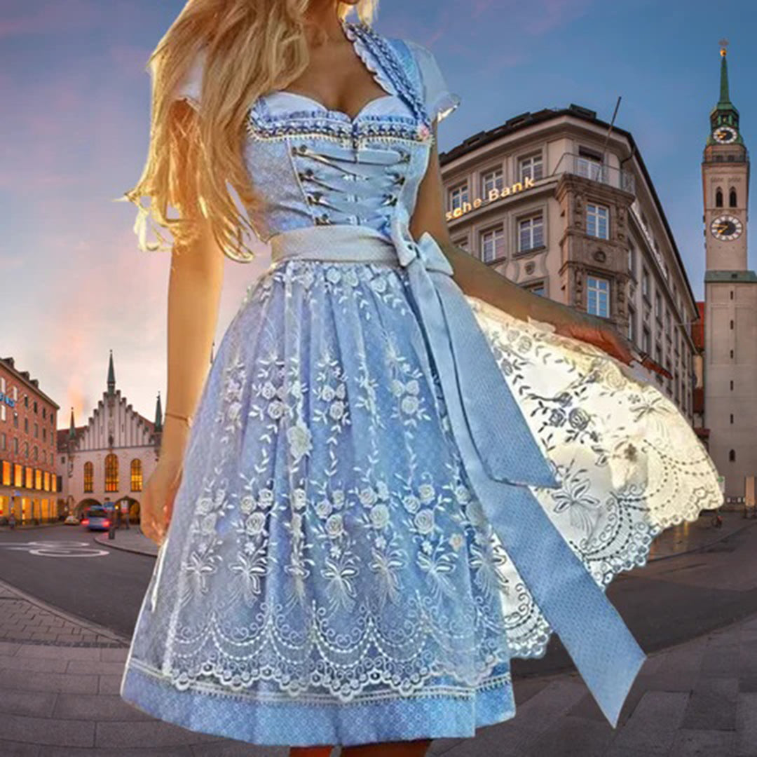 Judyta | Women's Unique Autumn Midi Dress