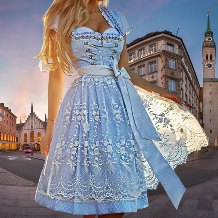 Judyta | Women's Unique Autumn Midi Dress
