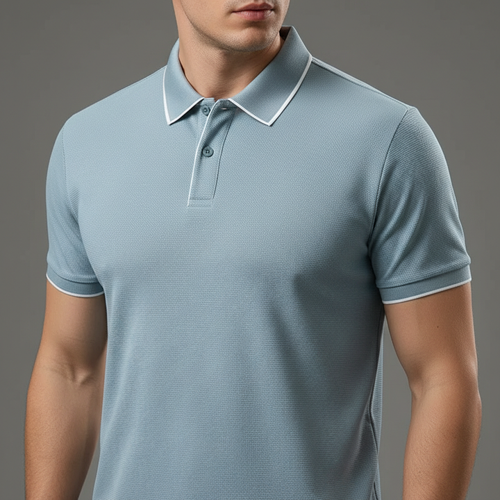 Men's Knit Polo Shirt