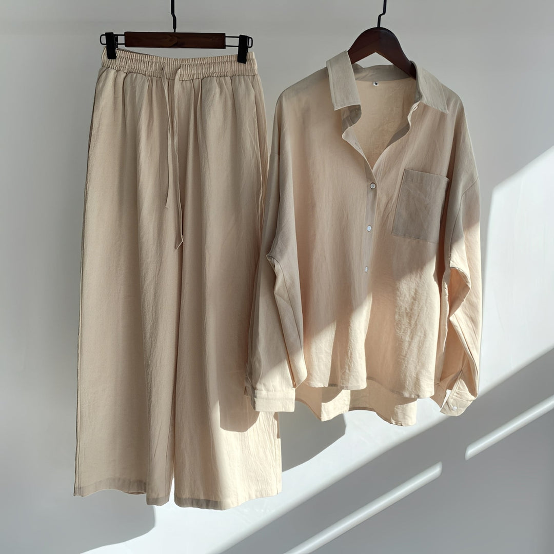 Brianna | Women's Relaxed Loose-Fit Outfit Set-Omni Prime Goods