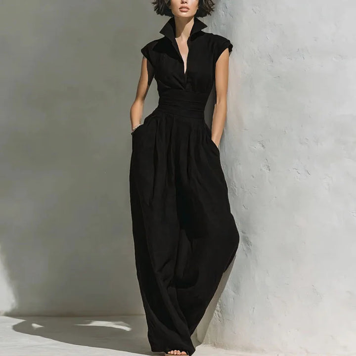 Briar | Women's Comfortable Wide Leg Jumpsuit-Omni Prime Goods