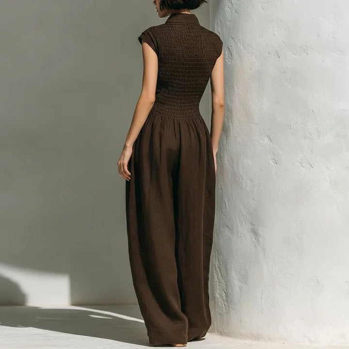 Briar | Women's Comfortable Wide Leg Jumpsuit-Omni Prime Goods