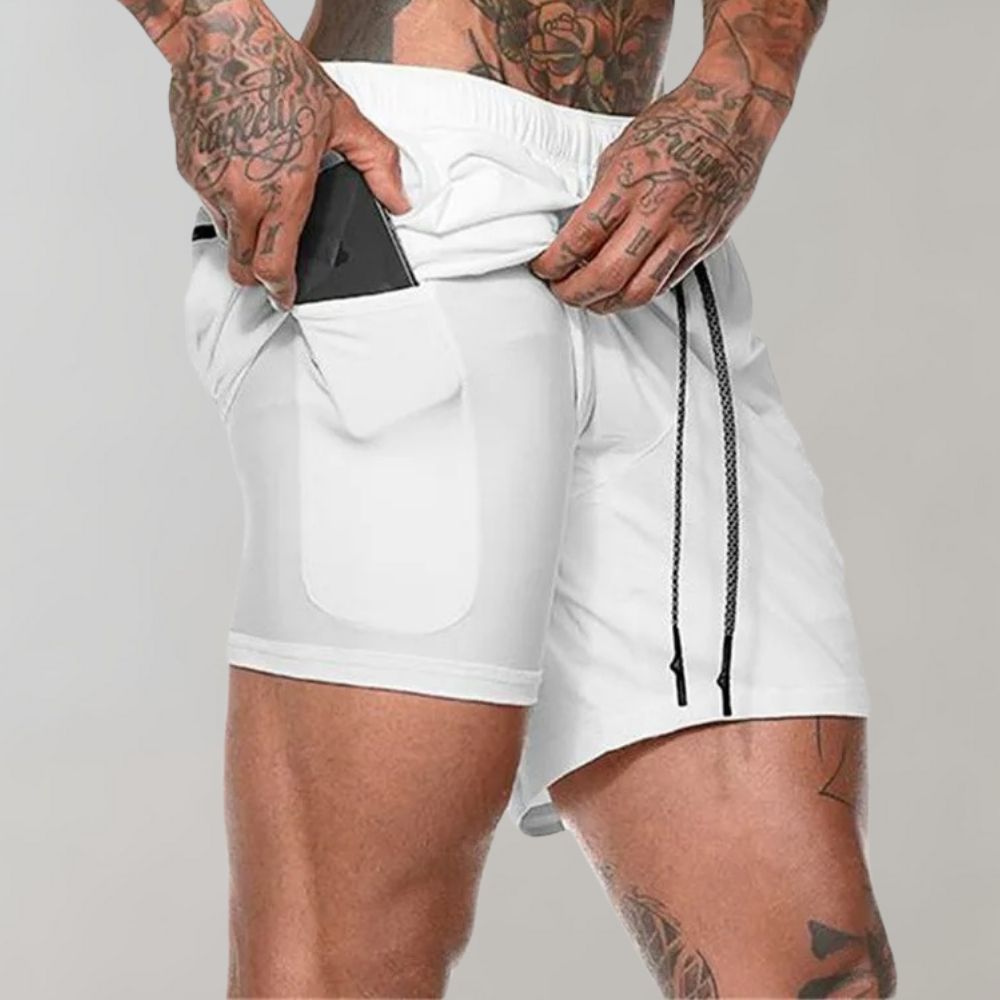 Elliot | Men's 2-in-1 Summer Workout Shorts