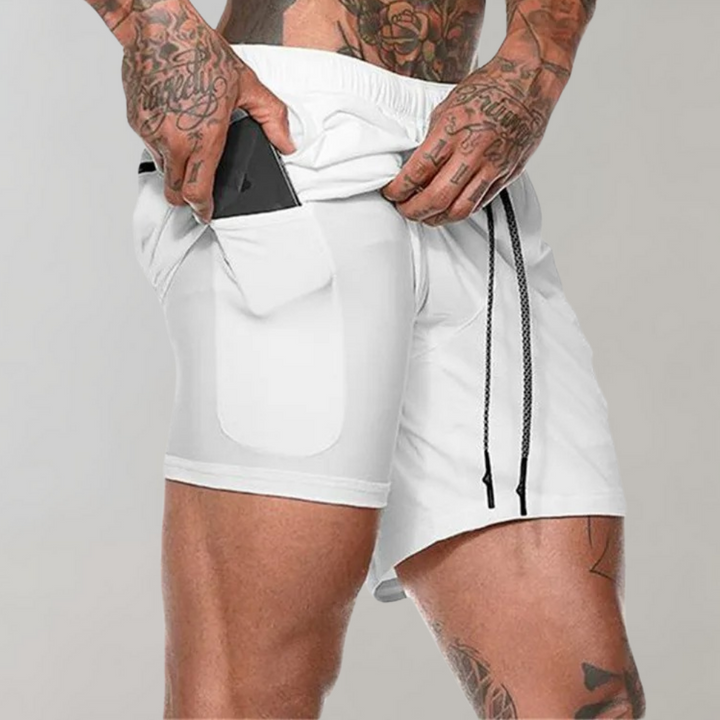 Elliot | Men's 2-in-1 Summer Workout Shorts