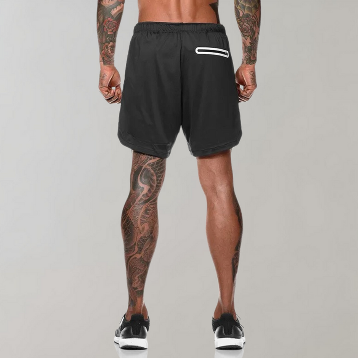 Elliot | Men's 2-in-1 Summer Workout Shorts