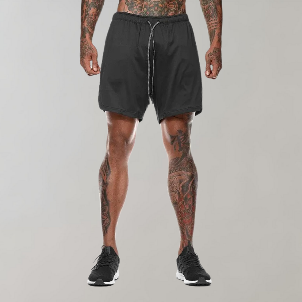 Elliot | Men's 2-in-1 Summer Workout Shorts