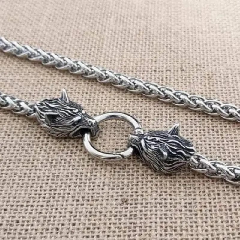 Men's Viking-Inspired Protection Necklace