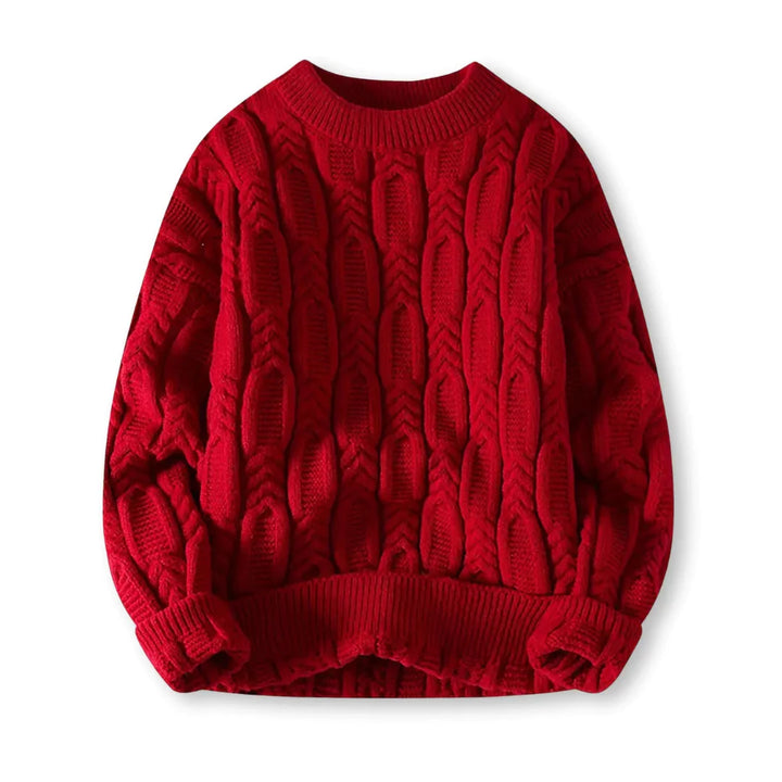 Men's Classic Knit Sweater - Warm and Timeless Style