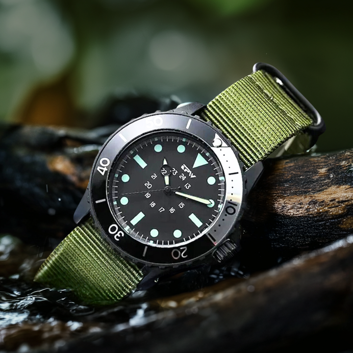 Men's Waterproof Military Dive Watch