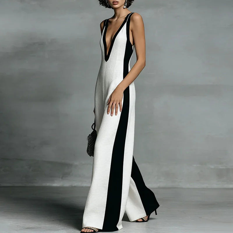 Camella | Women's Wide Leg Jumpsuit-Omni Prime Goods