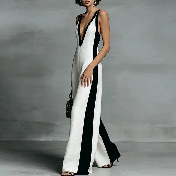 Camella | Women's Wide Leg Jumpsuit-Omni Prime Goods