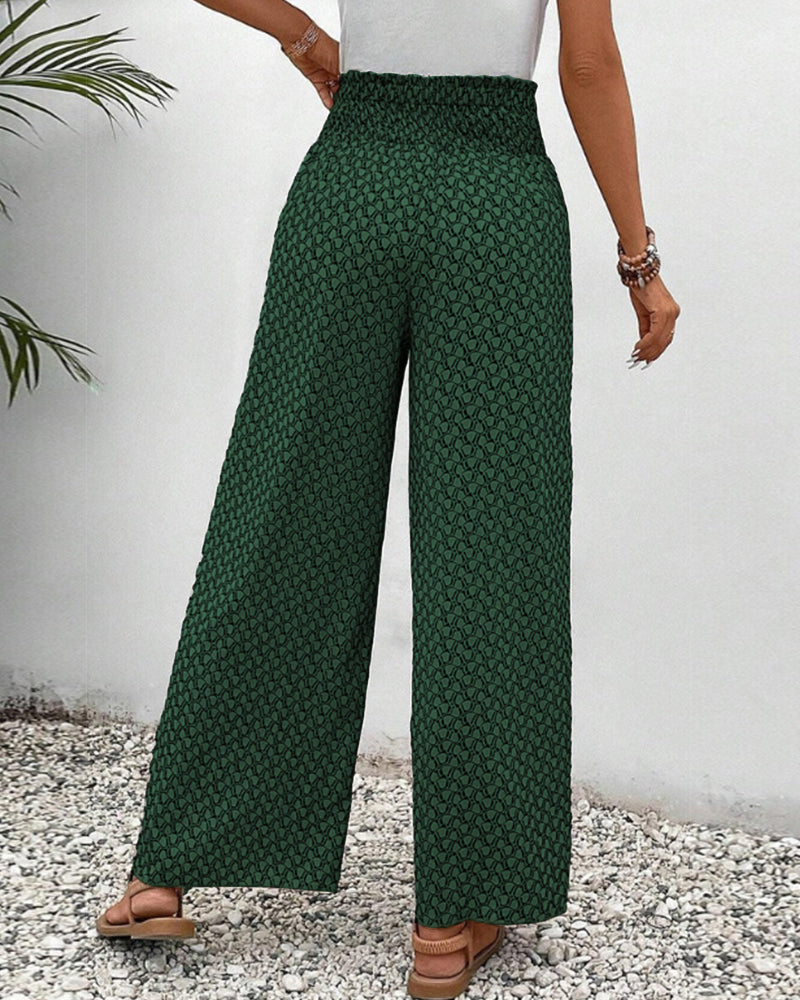 Clara | Women's Pull-On Waistband Trousers-Omni Prime Goods