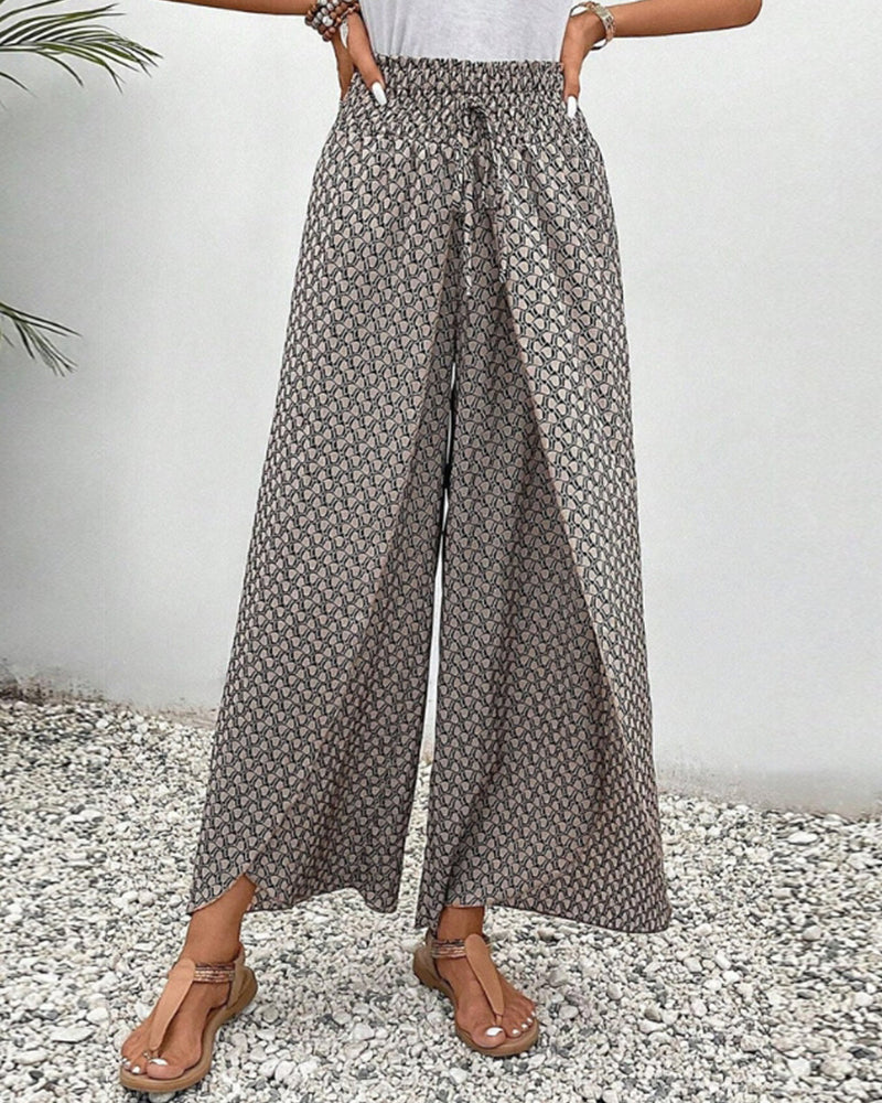 Clara | Women's Pull-On Waistband Trousers-Omni Prime Goods