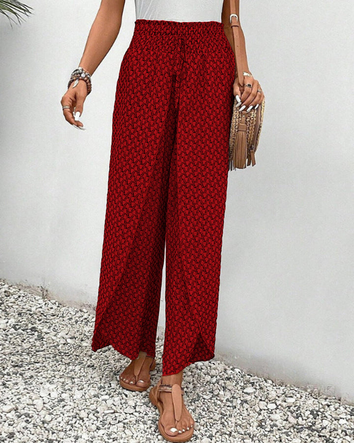 Clara | Women's Pull-On Waistband Trousers-Omni Prime Goods