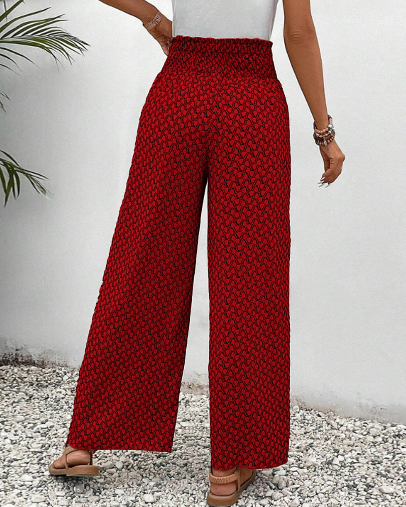 Clara | Women's Pull-On Waistband Trousers-Omni Prime Goods