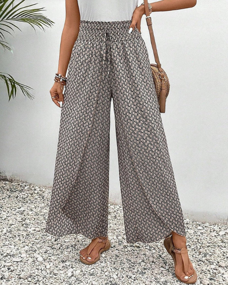 Clara | Women's Pull-On Waistband Trousers-Omni Prime Goods