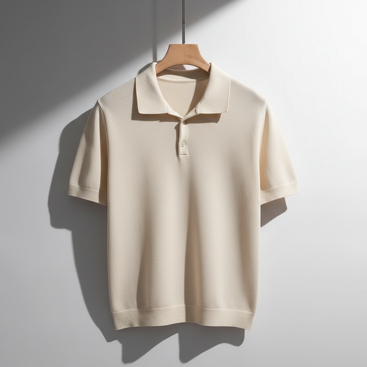 Men's Knit Polo Shirt
