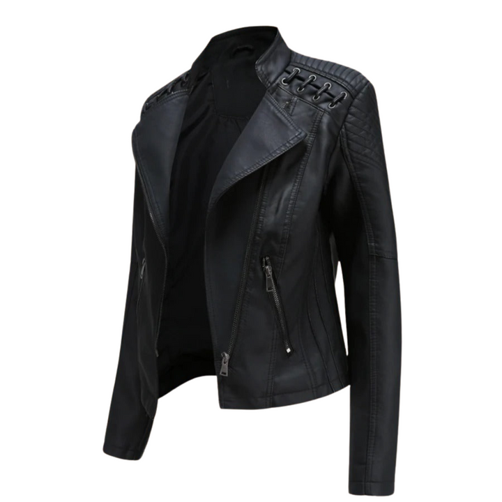 Women's Stylish Timeless Leather Jacket