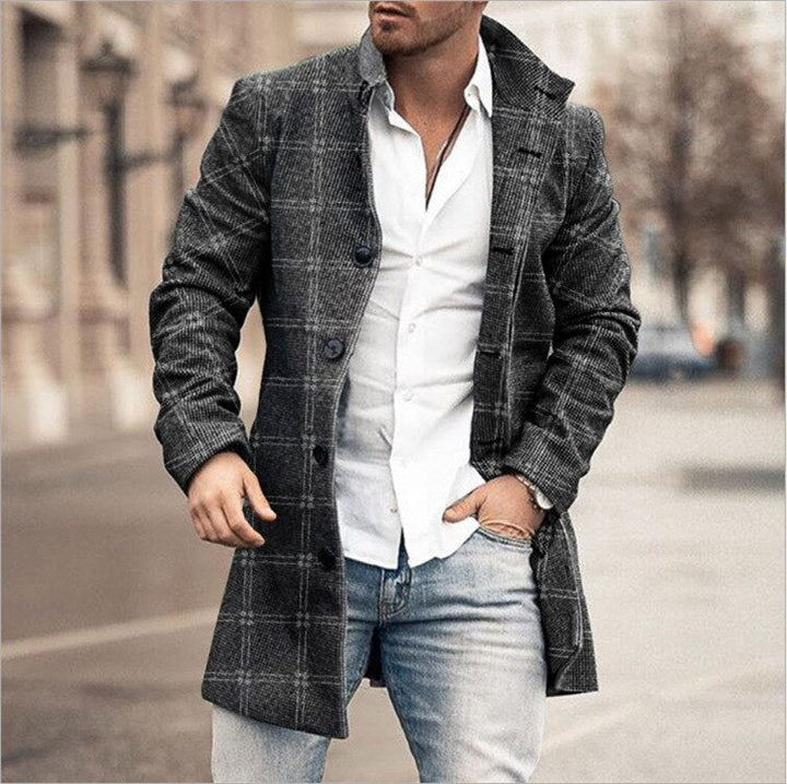 Men's Stylish Winter Jacket with Collar