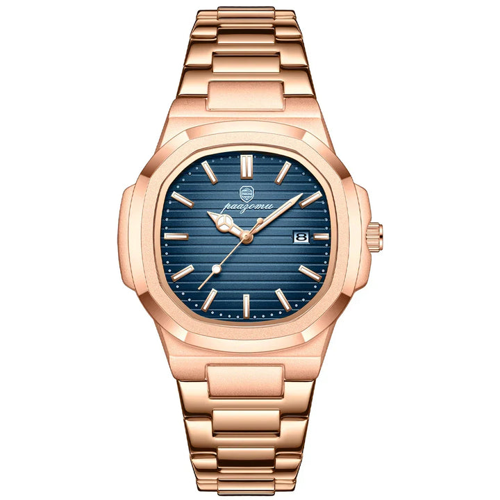 Men's Elegant Stainless Steel Timepiece