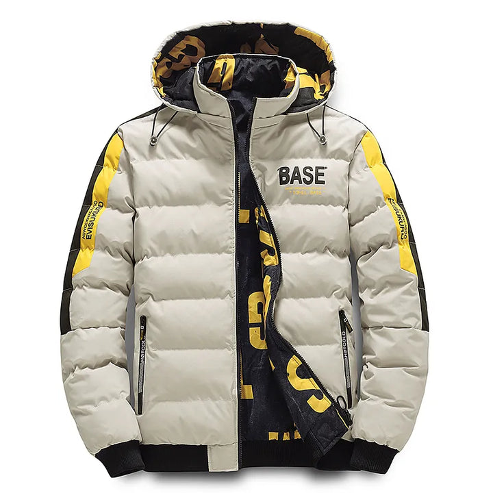 Men's Insulated Winter Jacket for Cold Weather