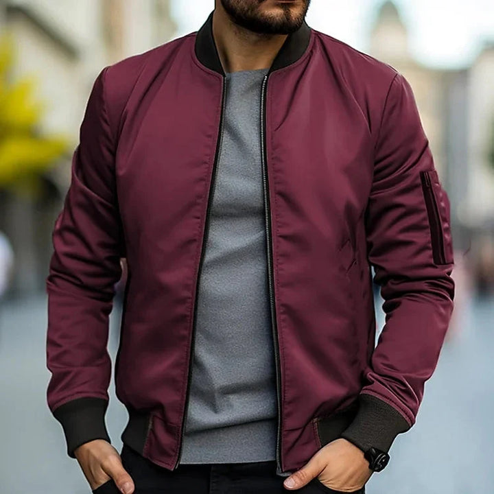 Men's Lightweight Stylish Bomber Jacket