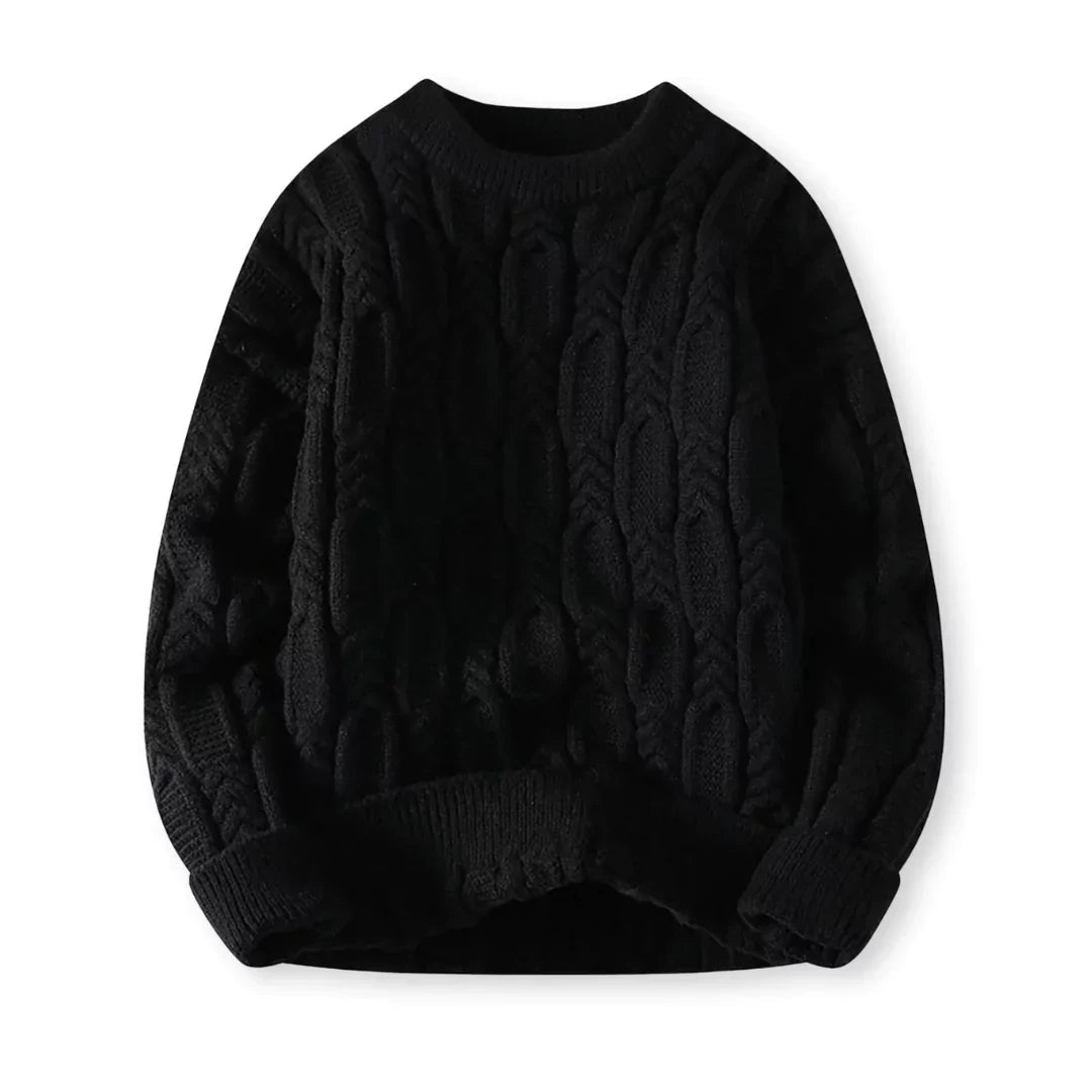 Men's Classic Knit Sweater - Warm and Timeless Style