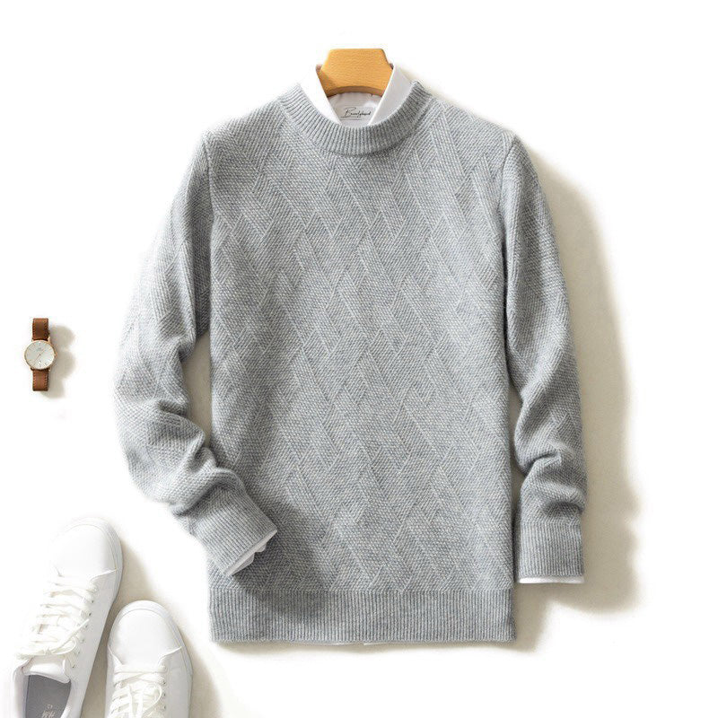 Men's Stylish Cashmere Sweater in Multiple Colors