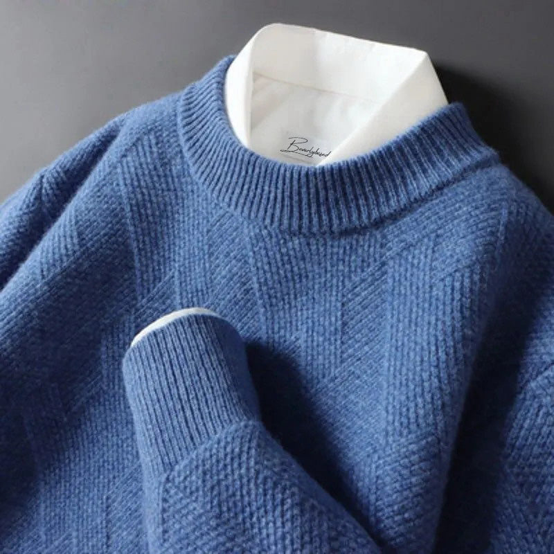 Men's Stylish Cashmere Sweater in Multiple Colors