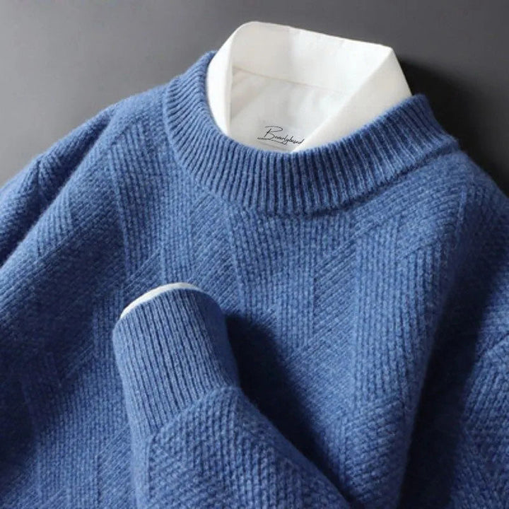 Men's Stylish Cashmere Sweater in Multiple Colors
