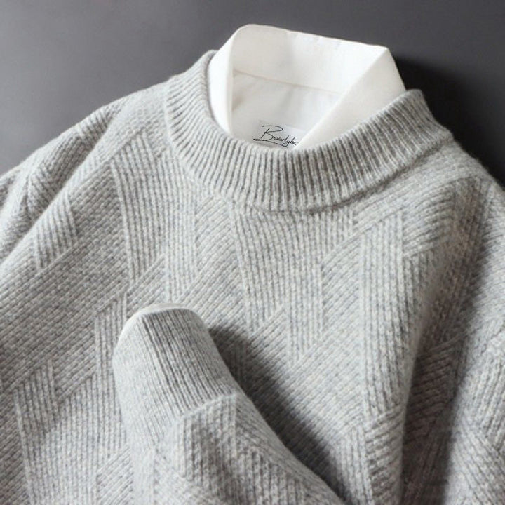 Men's Stylish Cashmere Sweater in Multiple Colors