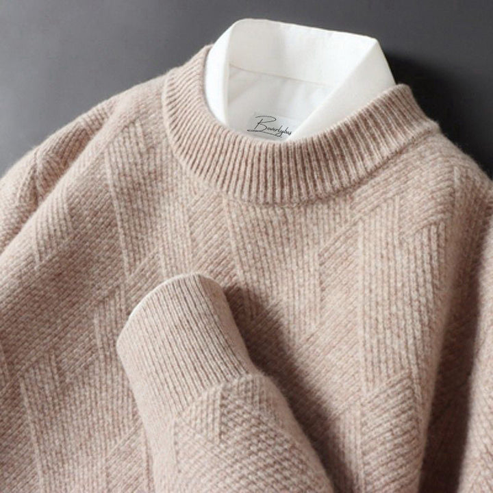 Men's Stylish Cashmere Sweater in Multiple Colors