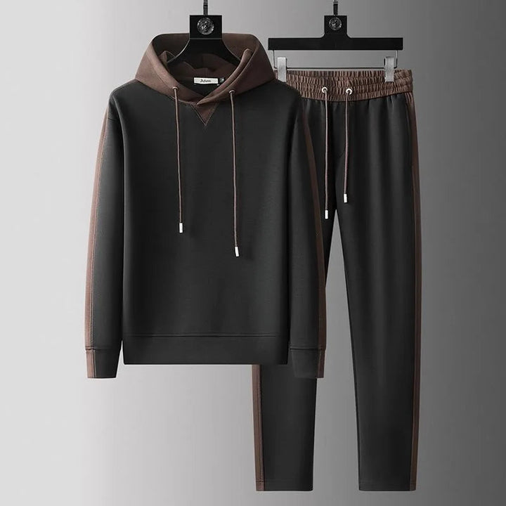 Darryl | Men's Color Block Hoodie and Tracksuit Set-Omni Prime Goods