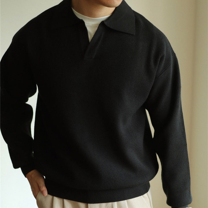Men's Knit Polo Shirt
