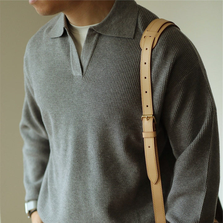 Men's Knit Polo Shirt
