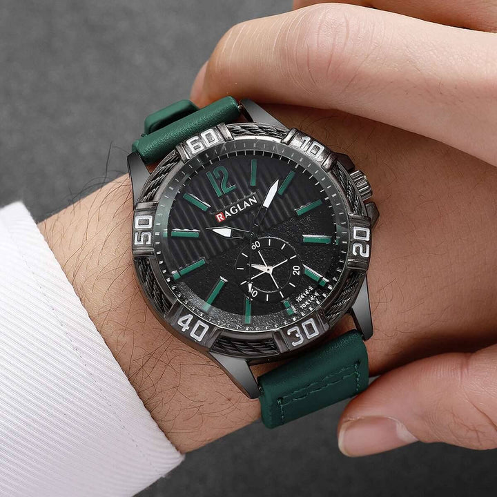 Stylish Raglan-Inspired Timepiece for Everyday Wear