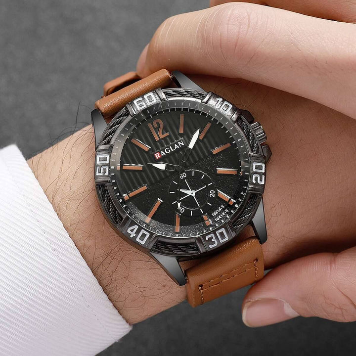 Stylish Raglan-Inspired Timepiece for Everyday Wear