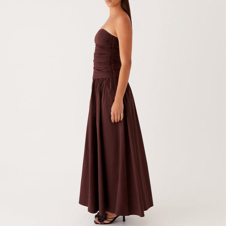 Women's Strapless Evening Dress