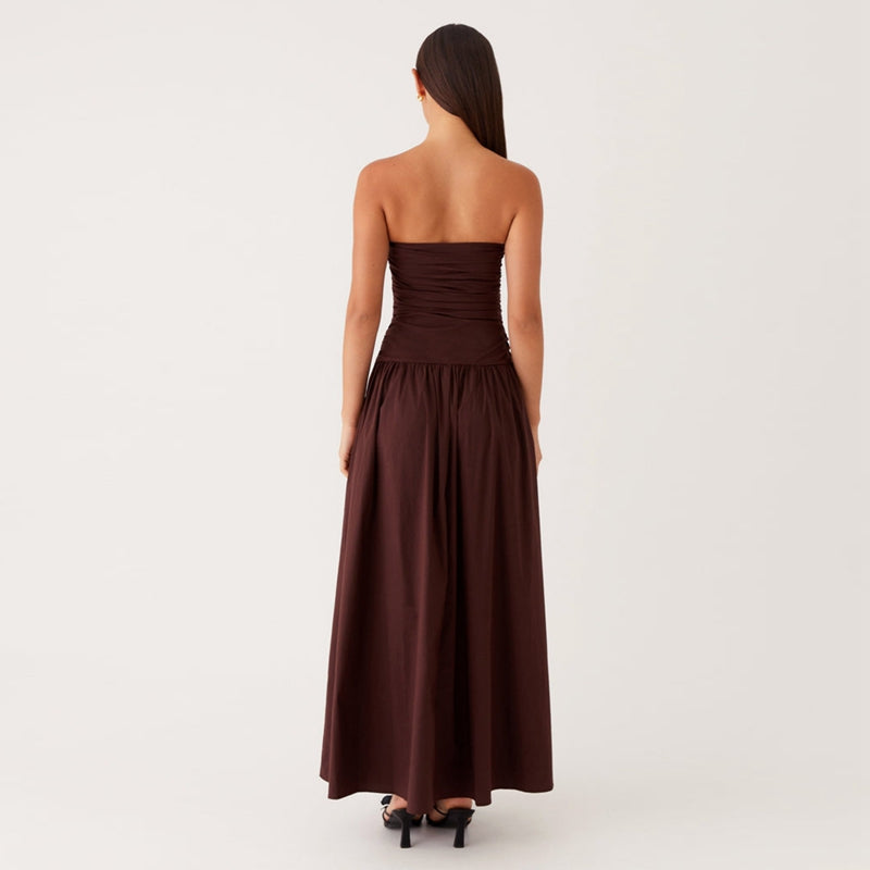 Women's Strapless Evening Dress