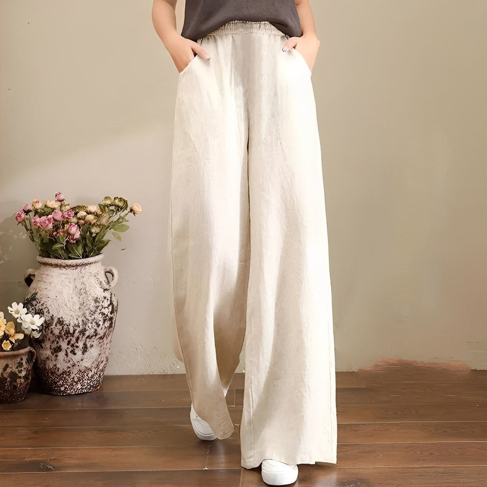 Dorothy | Women's Comfy Wide-Leg Trousers-Omni Prime Goods