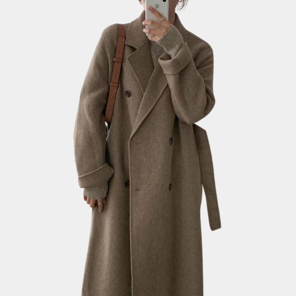 Women's Chic Long Winter Trench Coat