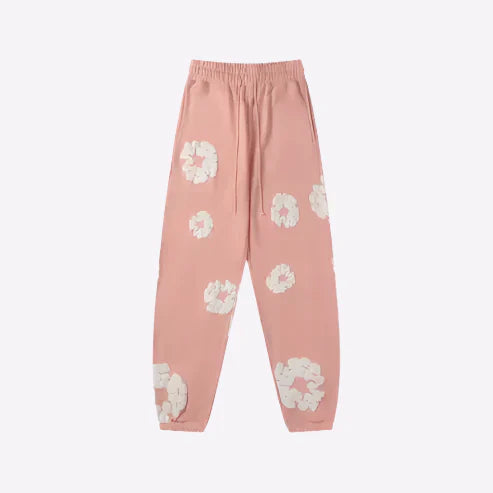 Drip Floral Joggers Unisex – Premium Streetwear Sweatpants-Omni Prime Goods