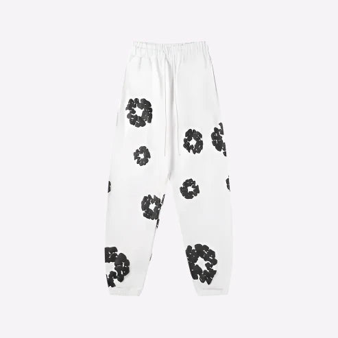 Drip Floral Joggers Unisex – Premium Streetwear Sweatpants-Omni Prime Goods