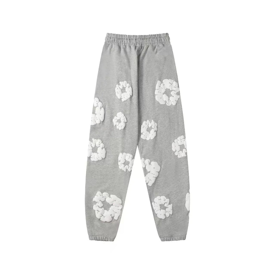 Drip Floral Joggers Unisex – Premium Streetwear Sweatpants-Omni Prime Goods